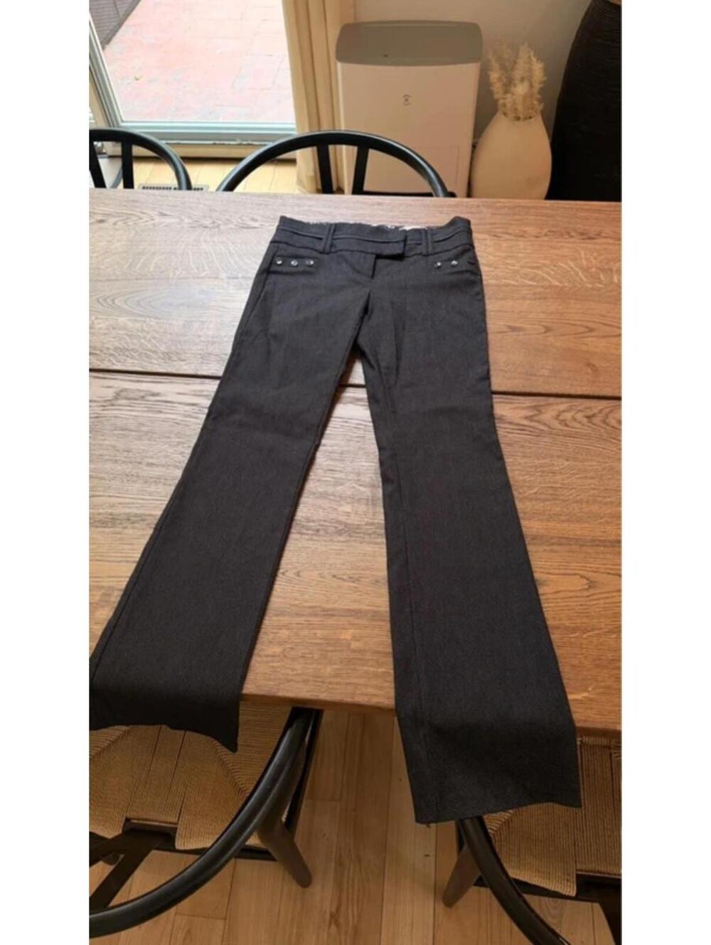Joe B perfect tailored low rise flare pant y2k